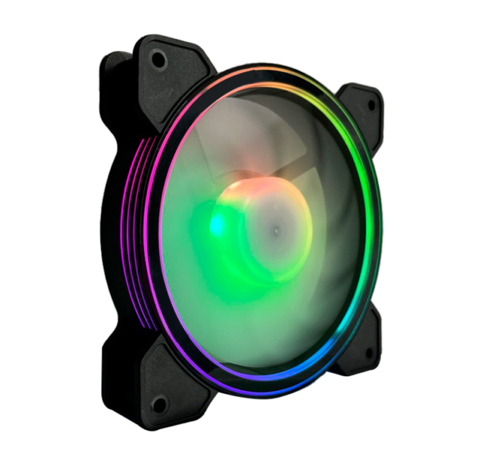 Ventilador Iceberg Omega Doble Aro aRGB - Image 1