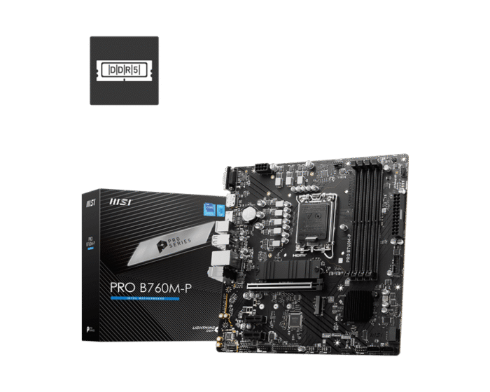 Board MSI PRO B760M-P DDR5(je) - Image 2
