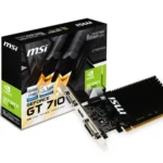 Tarjeta MSI GT 710 2GB DDR3 Low Profile(je)