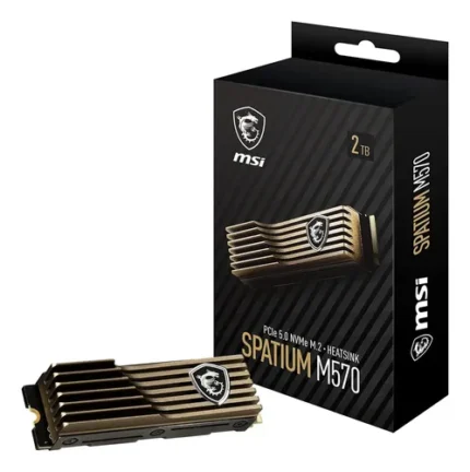 Disco Solido SSD M.2 MSI 2TB SPATIUM M570 PRO PCIe 5.0 NVMe M.2 FROZR(je)