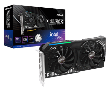 Tarjeta ASROCK INTEL ARC B570 10 GB GDDR6 CHALLENGER