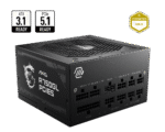Fuente de Poder MSI MAG A750GL PCIE5 750W 80 PLUS Gold Modular