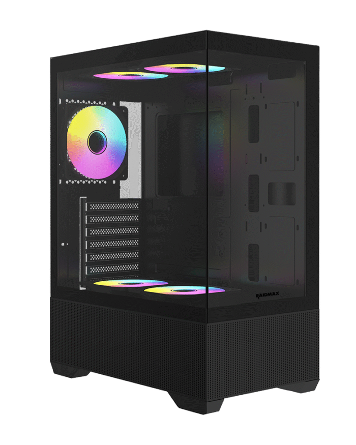 Caja Raidmax Infinita i802 Air Black - Image 1