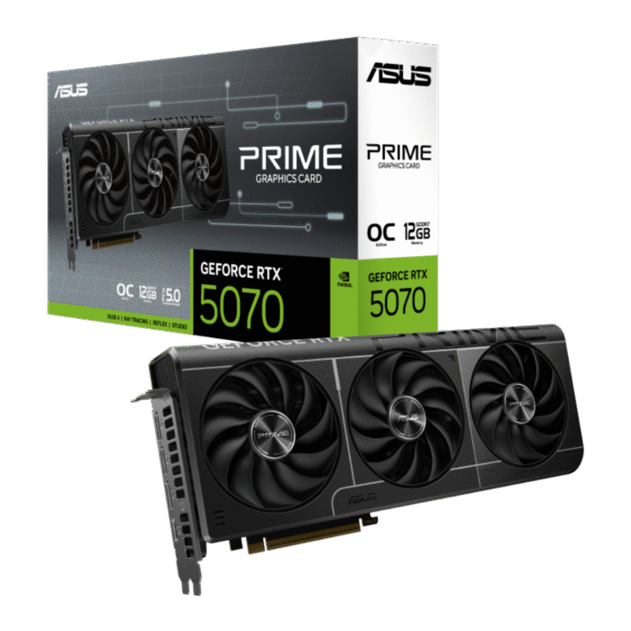 Tarjeta ASUS PRIME RTX 5070 12GB OC GDDR7 - Image 1