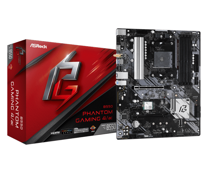 Board Asrock B550 Phantom Gaming 4 AC WIFI(je) - Image 2