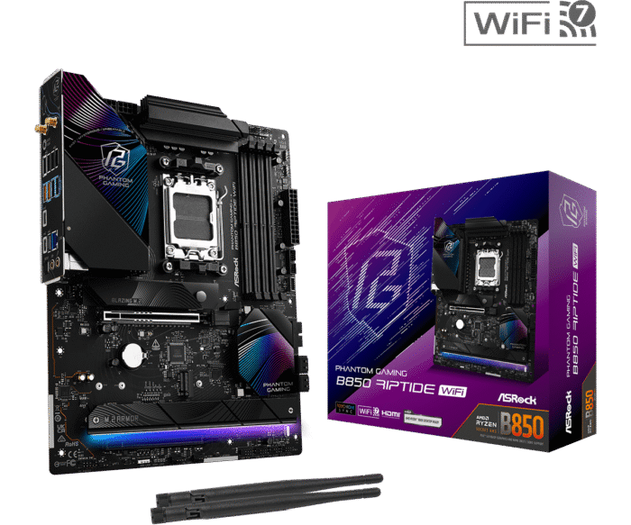 Board ASRock B850 Phantom Gaming Riptide WiFi - Image 1