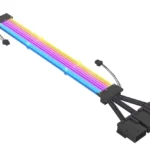 Extensor aRGB Iceberg PCIe 5.0 12VHPWR Negro 3x 8 PIN