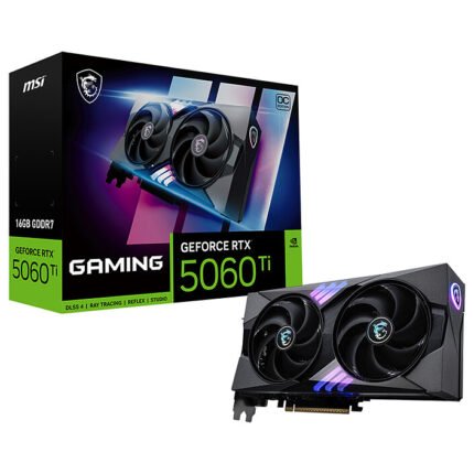 Tarjeta MSI VENTUS 3X RTX 5060 TI  8GB OC GDDR6