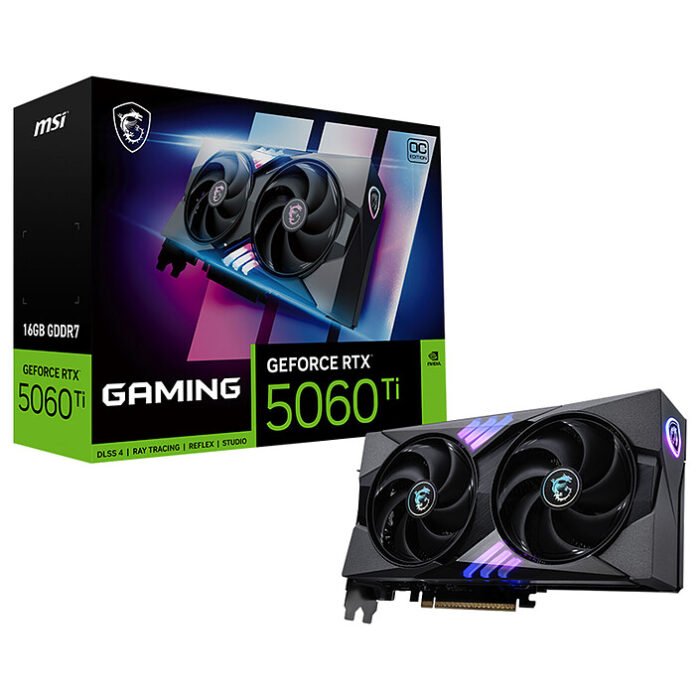 Tarjeta MSI VENTUS 3X RTX 5060 TI  8GB OC GDDR6 - Image 1