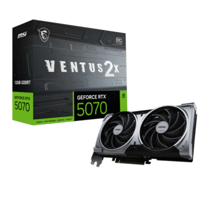 Tarjeta MSI VENTUS 2X RTX 5070 12GB OC GDDR6