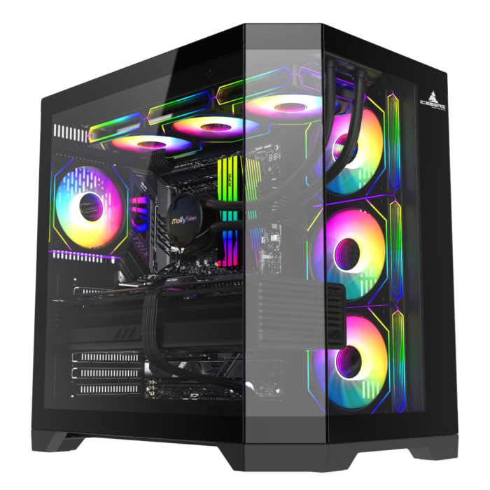 Caja Iceberg Crystal EDGE Negra - Image 1