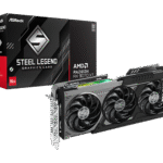 Tarjeta Asrock Steel Legend RX 9070 XT DARK de 16 Gb