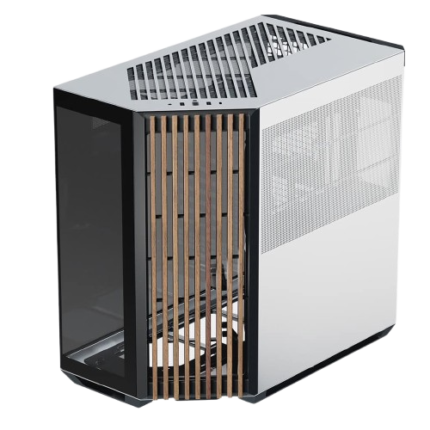 Chasis V1 Wood Blanco y Negro