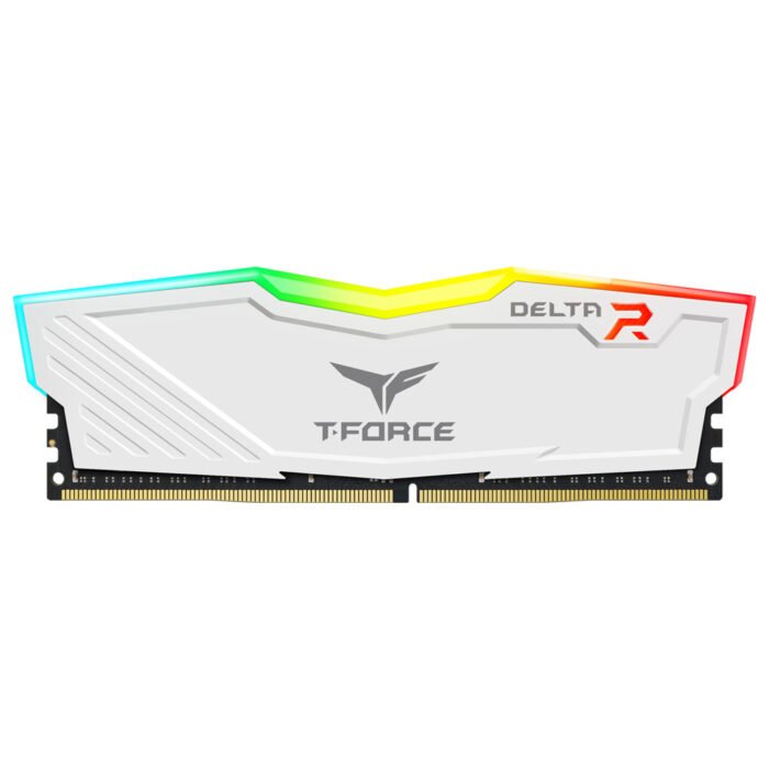 Memoria DDR4 16GB 3600 T-FORCE DELTA RGB WHITE - Image 1