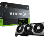 Tarjeta MSI RTX 5070 TI VENTUS 3X 16GB GDDR7