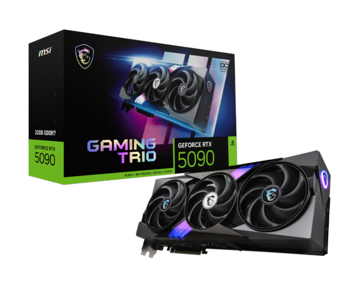 Tarjetas MSI RTX 5090 GAMING TRIO OC 32GB GDDR7 - Image 1