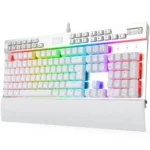 Teclado REDRAGON K550W-RGB YAMA RGB BLANCO100% S/P