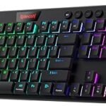 Teclado REDRAGON K618-RGB HORUS RGB WIRELESS BLACK 100% S/R