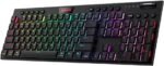 Teclado REDRAGON K618-RGB HORUS RGB WIRELESS BLACK 100% S/R