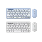 COMBO 2 EN 1 HAVIT KB279GCM WIRELESS WHITE / BLUE