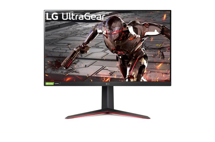 Monitor 32" LG VA 32GN55R-B (FHD) ULTRAGEAR 165HZ 5MS PIVOT PLANO - Image 1