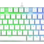 Teclado REDRAGON K552-RGB KUMARA RGB BLANCO S/R 80%