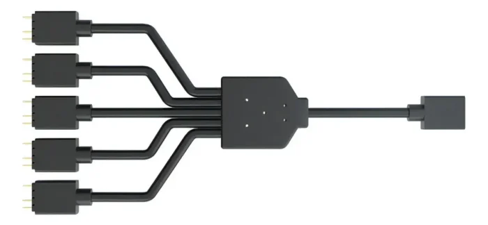 SPLITTER COOLER MASTER 5 A 1 ARGB (3 PINES) - Image 2