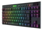 Teclado REDRAGON K622-RGB HORUS TKL RGB CABLE BLACK 80% S/R