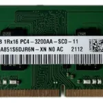 DDR4 4GB 3200 SKHYNIX/SAMSUNG PARA PORTATIL