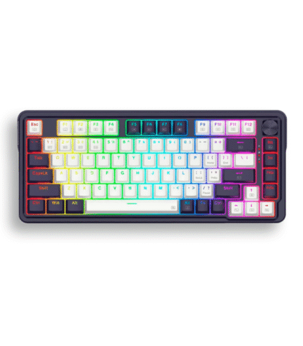 Teclado REDRAGON K673WB-RGB UCAL PRO RGB BL/NG 75% S/R