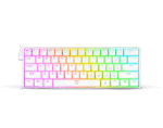 Teclado REDRAGON K630 DRAGONBORN RGB WHITE 60% S/R - Image 2