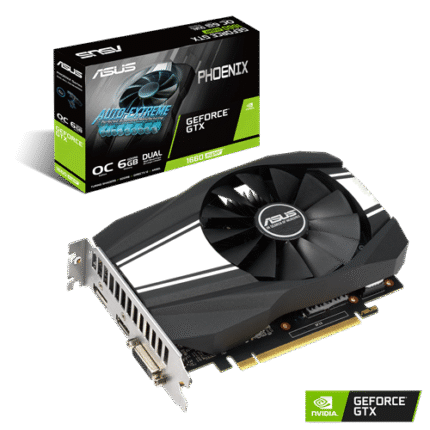 Tarjeta Asus Phoenix GTX 1660 SUPER 6GB GDDR6