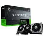 Tarjeta MSI RTX 5070 VENTUS 3X 12GB