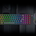 COMBO 2 EN 1 REDRAGON S136 WIRELESS BLACK S/R RGB