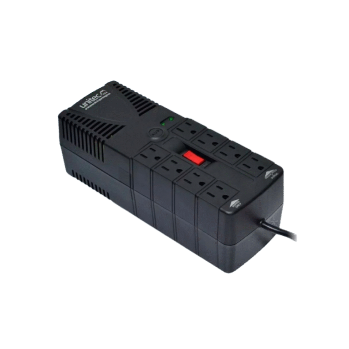 REGULADOR UNITEC 1200VA 8 SALIDAS - Image 2
