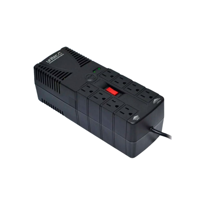 UNITEC-8-TOMAS-1200VA-2-768x768 REGULADOR UNITEC 1200VA 8 SALIDAS - Image 1