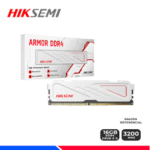 Memoria DDR4 16GB 3200 HIKSEMI WHITE (TM)