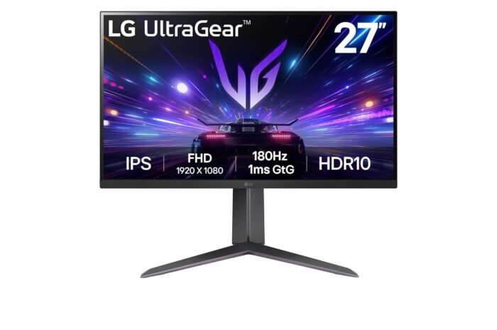 Monitor 27" LG IPS 27GS65F (FHD) 180HZ 1MS PIVOT - Image 1