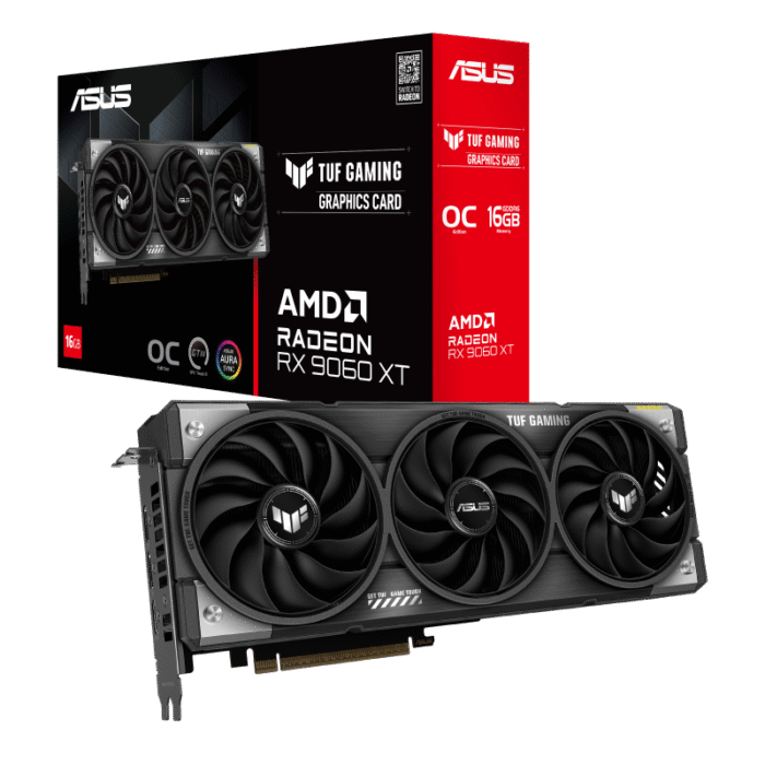 Tarjeta ASUS TUF RX 9060 XT 16GB GAMING OC - Image 1