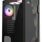 Equipo Gamer Completo con Ryzen 5500 & RTX 5050 8GB Negro