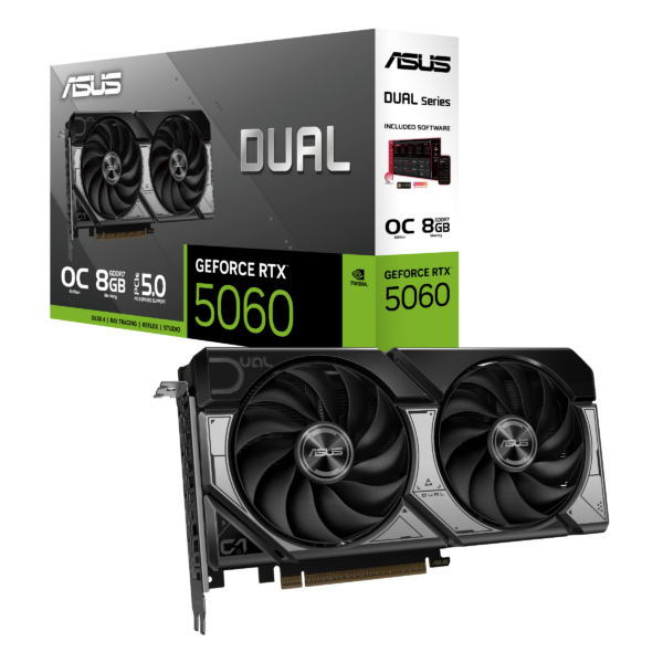 1 ASUS DUAL RTX 5060 OC 8GB GDDR7 - Image 1