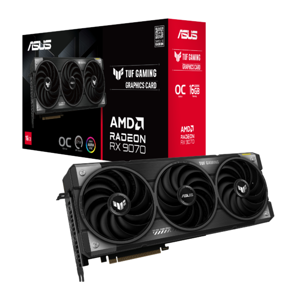 1 ASUS TUF RX 9070 16GB OC GDDR6 GAMING - Image 1
